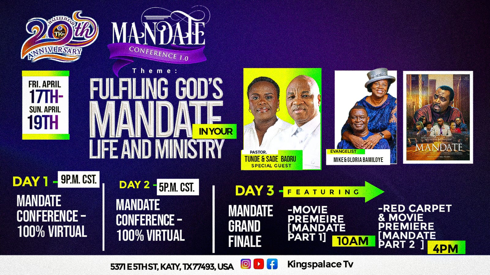 Mandate Conference