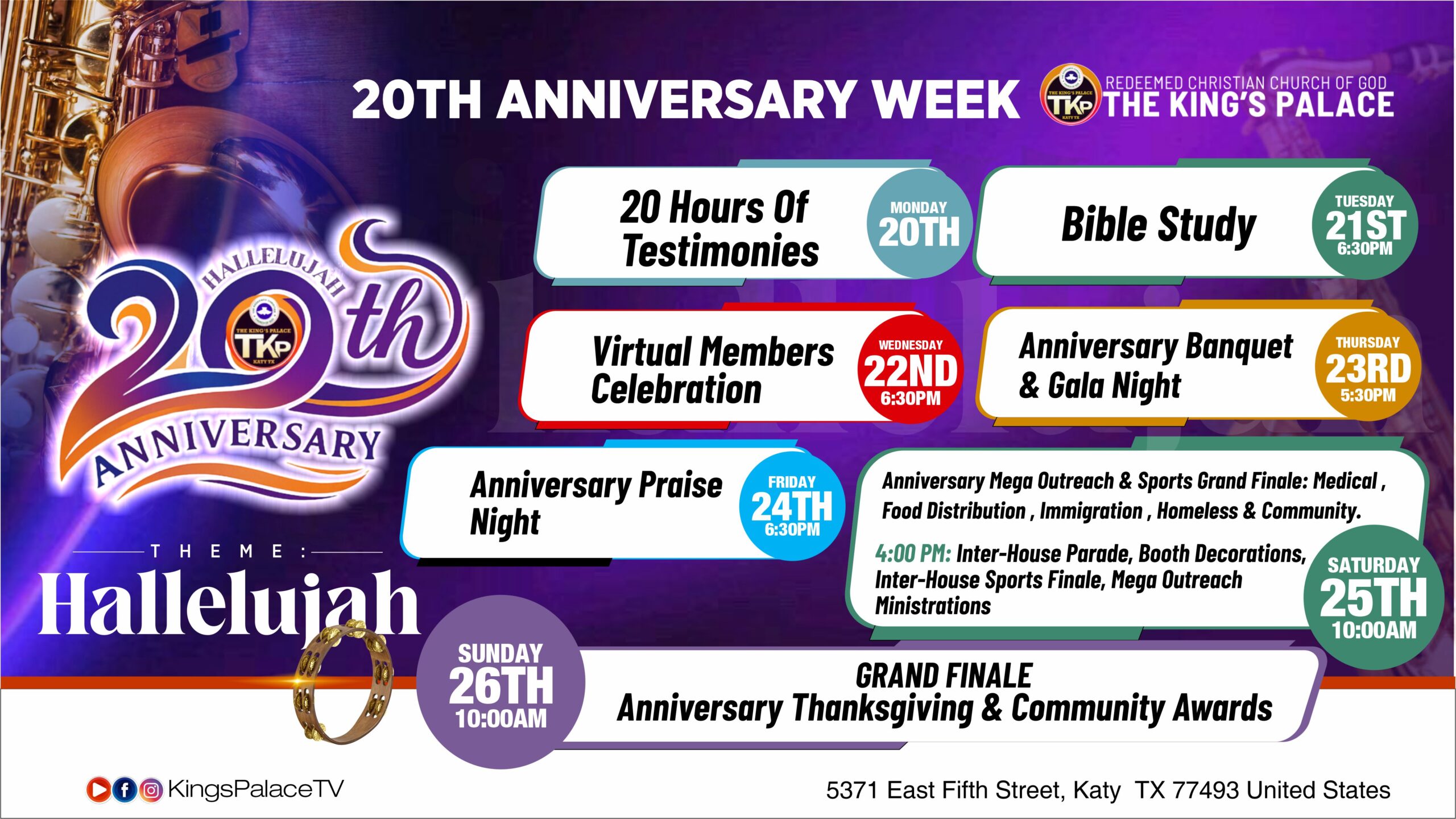 20th anniversary week